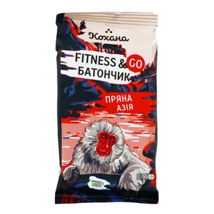 Батончик Кохана Fitness & Go Пряна Азія Малина 40 г