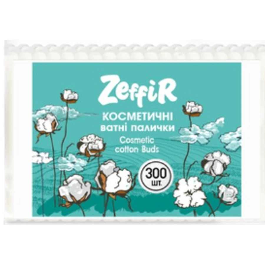 Ватні палички Zeffir №300: ціни та характеристики