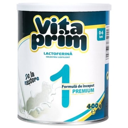 Сухая молочная смесь Vitaprim 1 для детей с рождения до 6 месяцев, 400 г
