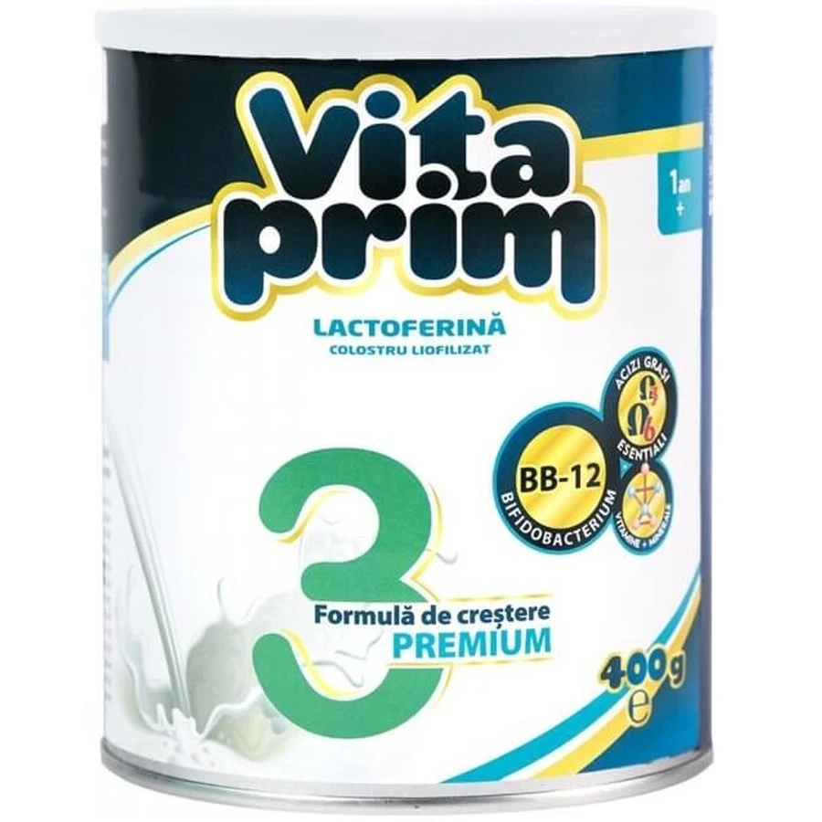 Суха молочна суміш Vitaprim 3 для дітей від 1 року, 400 г: ціни та характеристики