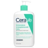 Гель CeraVe интенсивно очищающий для нормальной и жирной кожи лица и тела, 473 мл