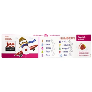 Зубна паста Jee Cosmetics Цифри дитяча, 50 мл