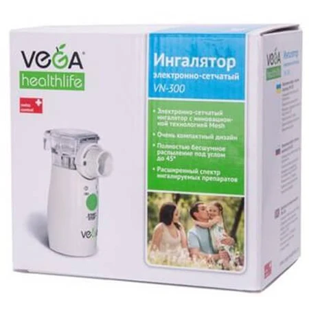 Мэш ингалятор VEGA VN-300, электронно-сетчатый: цены и характеристики