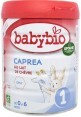 Дитяча органічна суміш з козячого молока для годування немовлят BabyBio Caprea1 від 0 до 6 міс, 800 г