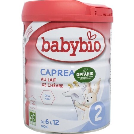 Детская сухая молочная смесь BabyBio Caprea-2 от 6 до 12 мес, 800 г