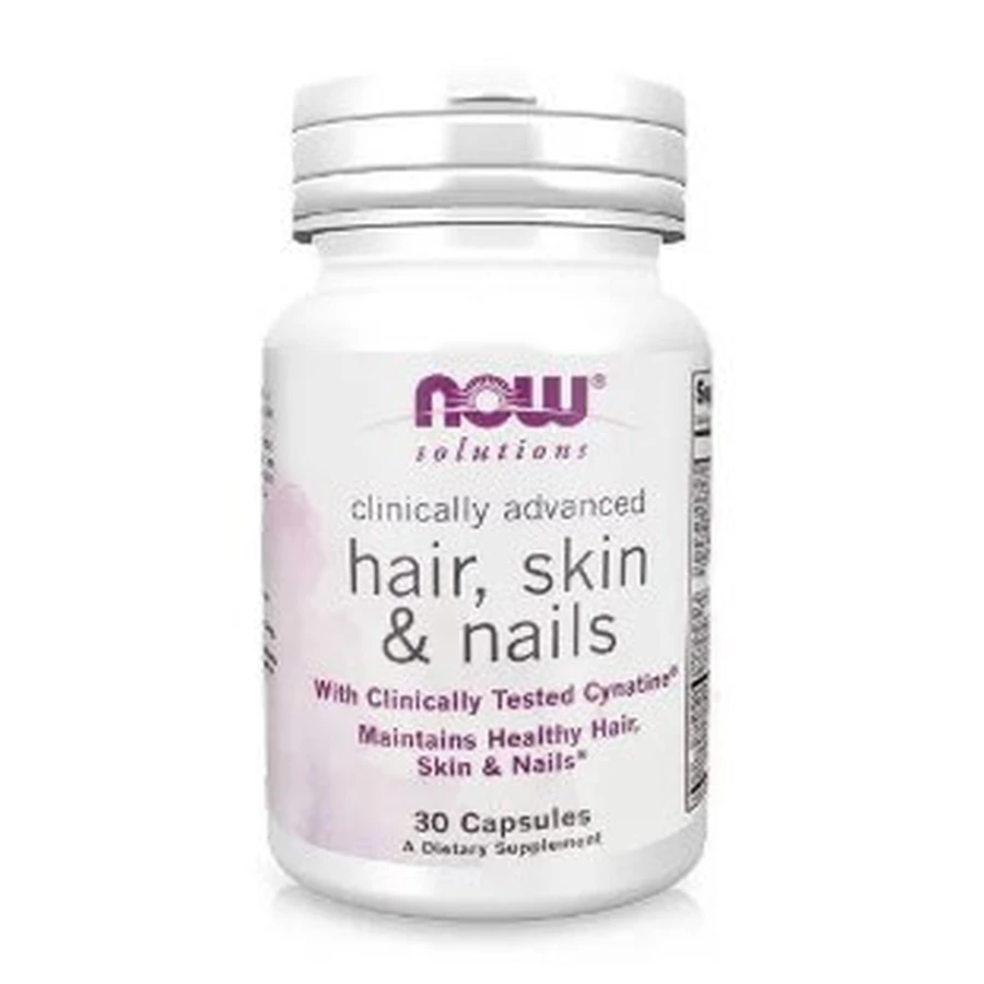 Витамины для кожи, волос, ногтей NOW Clinical Hair Skin & Nails капсулы №30: цены и характеристики