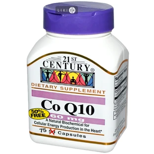 Коэнзим Q10 21st Century капсулы №75