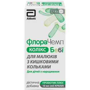 ФлораЧемп Колікс Бебі краплі, 10 мл