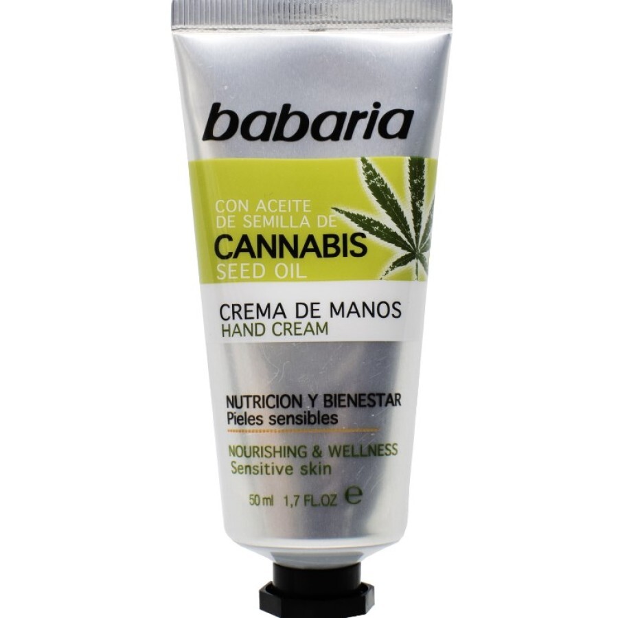 Крем для рук Babaria Cannabis, 50 мл: цены и характеристики