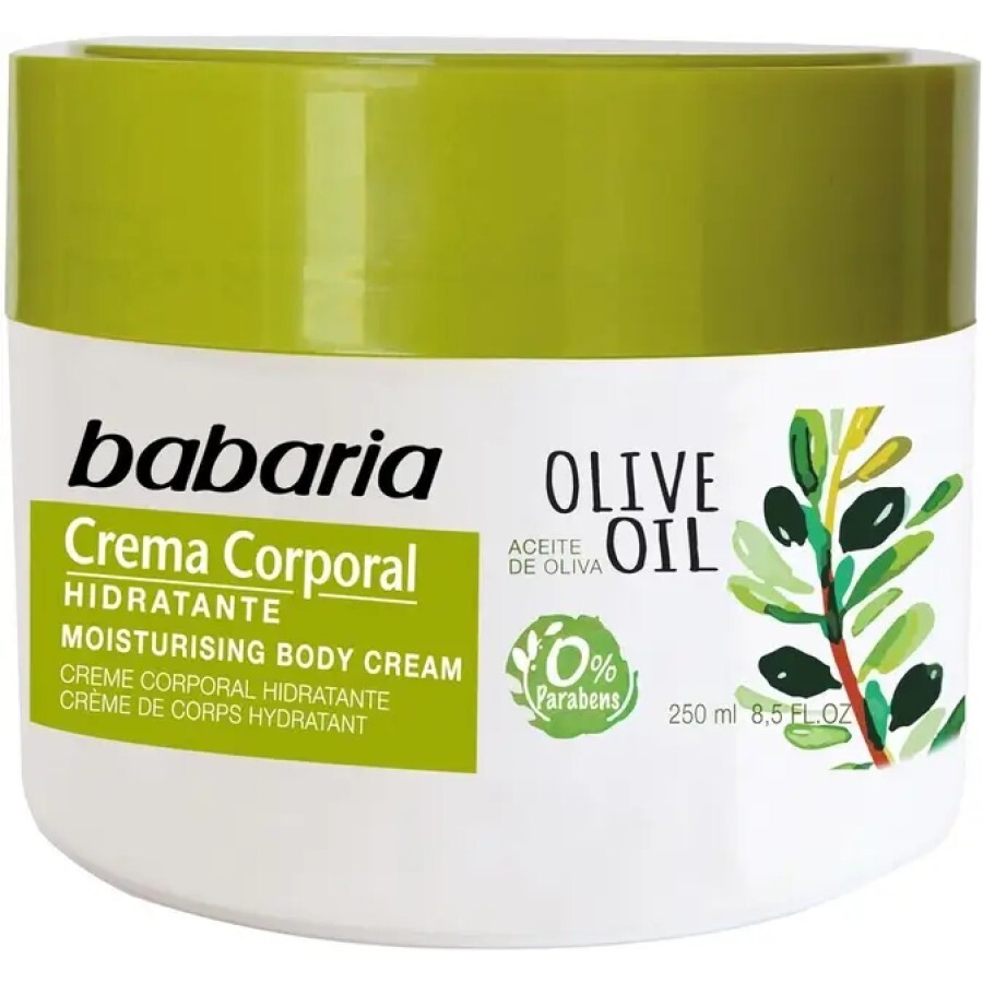 Крем для тіла Babaria Olive Oil Nourishing Body Cream Зволожувальний,  250 мл: ціни та характеристики
