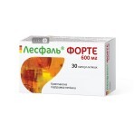 Лесфаль Форте капсули 600 мг №30: ціни та характеристики