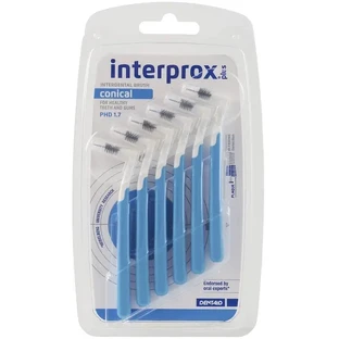 Щітки міжзубні Dentaid Interprox Plus 2G Conical 1.7 мм 6 шт