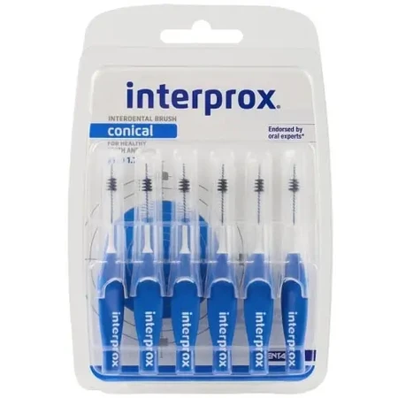 Щітки Dentaid Interprox 4G Conical для міжзубних проміжків 1.7 мм 6 шт : ціни та характеристики