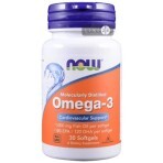 Омега-3 NOW 1000 мг капсули м'які №30: ціни та характеристики
