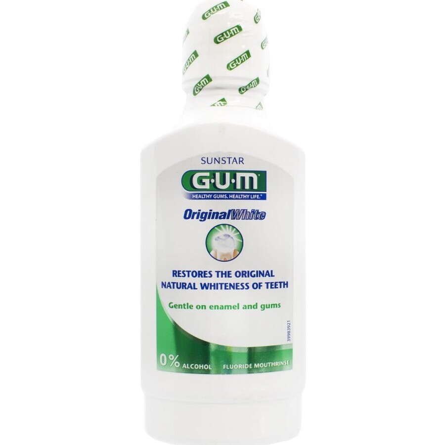 Ополіскувач для порожнини рота Gum Original White, 300 мл: ціни та характеристики