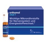 Вітамінно-мінеральний комплекс Orthomol Vital F (питний) 30 капс. + 30 фл. по 20 мл, 30 днів 