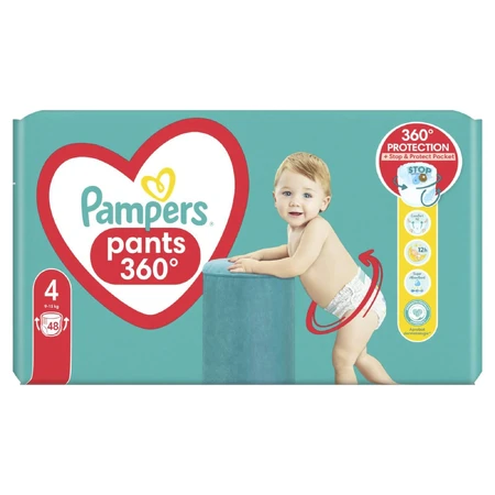 Подгузники-трусики Pampers Pants Maxi 4 9-15 кг 48 шт: цены и характеристики