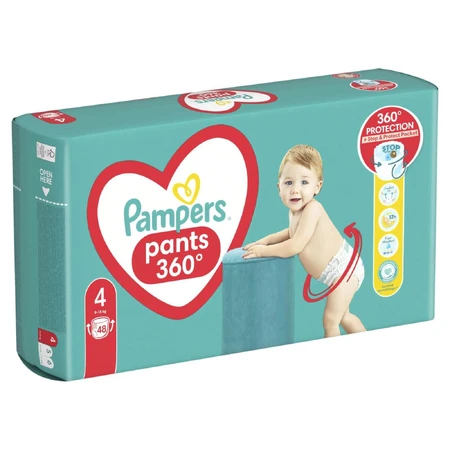 Подгузники-трусики Pampers Pants Maxi 4 9-15 кг 48 шт: цены и характеристики