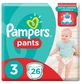 Підгузки-трусики Pampers Pants Midi (6-11 кг), №26 