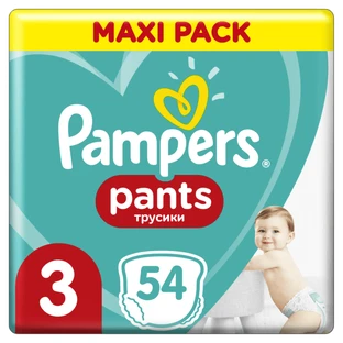 Подгузники-трусики Pampers Pants Midi (6-11 кг), №54