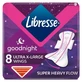 Прокладки гігієнічні Libresse Ultra Night Extra Soft, 8 шт