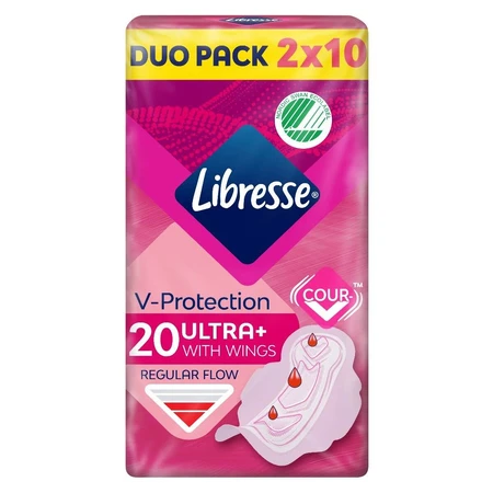 Прокладки гігієнічні Libresse Ultra+ 20 шт.: ціни та характеристики