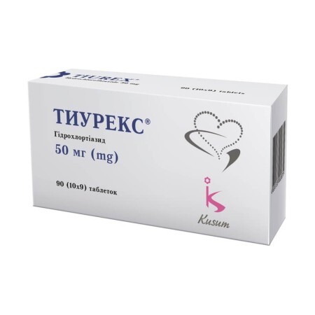 Тиурекс табл. 50 мг блистер №90