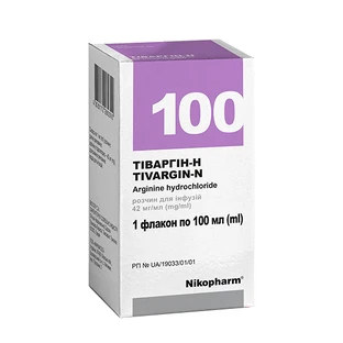 Тіваргін-Н р-н д/інф. 42 мг/мл фл. 100 мл