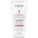 Крем для рук Vichy Ultra-Nourishing Hand Cream ультра поживний, заспокійливий, 50 мл