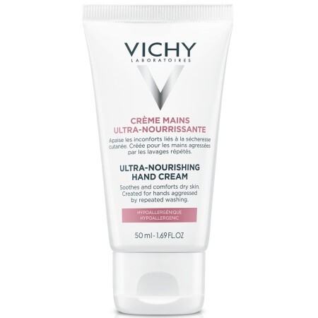 Крем для рук Vichy Ultra-Nourishing Hand Cream ультра питательный, успокаивающий, 50 мл
