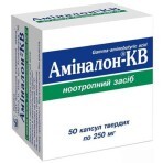 Аминалон-КВ капс. тверд. 250 мг блистер №50: цены и характеристики