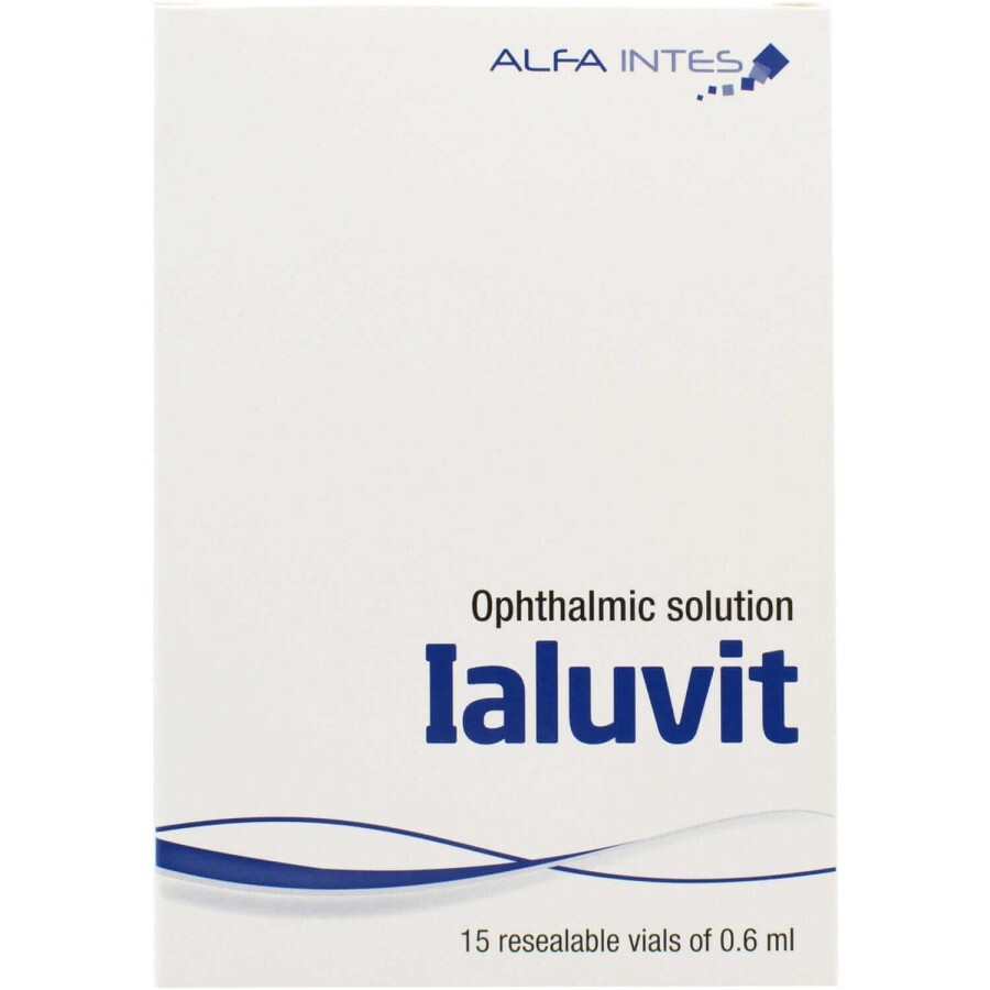 Айлювит р-р офтальмол. 0,6 мл №15: цены и характеристики
