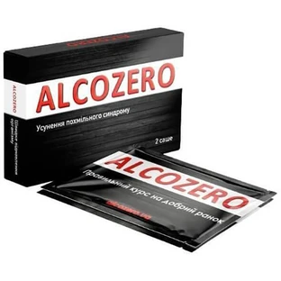 Алкозеро (Alcozero) порошок для перорального применения, саше №2