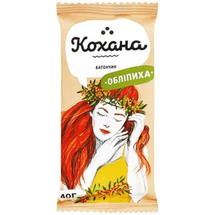 Батончик Кохана Обліпиха, 40 г
