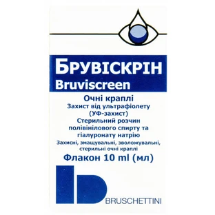Брувіскрін крап. оч. фл. 10 мл