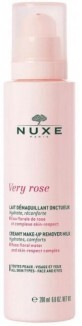 Молочко Nuxe Very Rose Creamy Make-up Remover Milk очищающее для лица, 200 мл