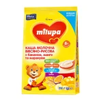Каша молочна Нутриція Milupa Вівсяно-рисова з бананом, манго та маракуєю для дітей з 8 місяців 210 г : ціни та характеристики