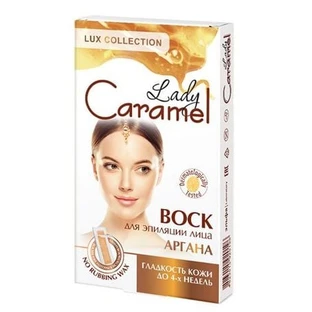 Воск для эпиляции лица Lady Сaramel Аргана полоски, №12
