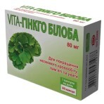 Вита-Гинкго билоба 80 мг капсул, №30: цены и характеристики