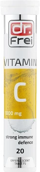 Витамины шипучие Dr. Frei Vitamin С 1000 мг №20