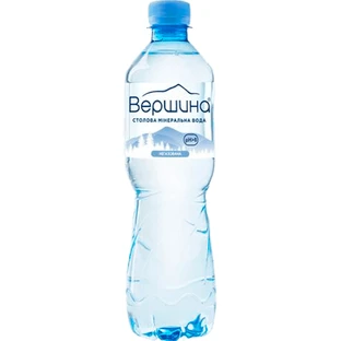 Вода мінеральна лікувально-столова Вершина 0,8 л, негазована