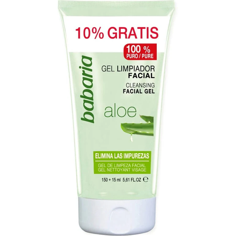 Гель для лица Babaria Aloe Vera Face Cleansing Gel очищающий с алоэ вера, 165 мл: цены и характеристики