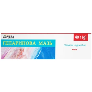 Гепариновая мазь туба, 40 г