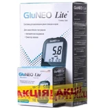 Глюкометр GluNeo Lite + тест-полоски №50