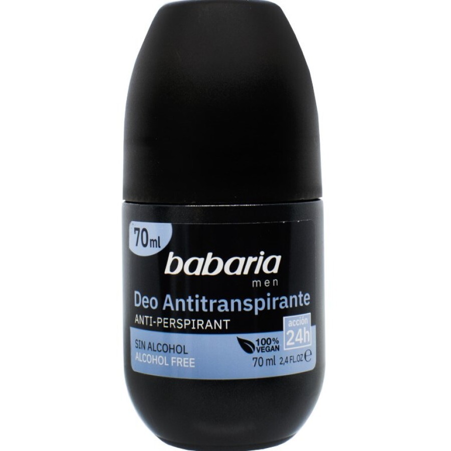 Дезодорант для чоловіків Babaria роликовий, 70 мл: ціни та характеристики