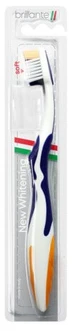 Зубна щітка Brillante New Whitening, м'яка
