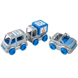 Игрушки из полимерных материалов 39548, тм Wader, Авто Kid Cars Sport полицейск.
