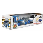 Іграшки з полімерних матеріалів 39548, тм Wader, Авто Kid Cars Sport поліцейс.: ціни та характеристики