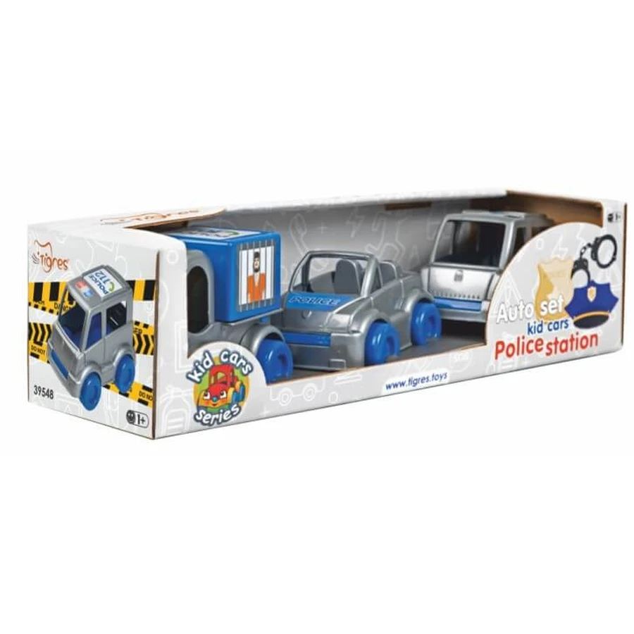 Іграшки з полімерних матеріалів 39548, тм Wader, Авто Kid Cars Sport поліцейс.: ціни та характеристики