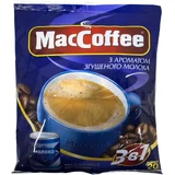 Кавовий напій "maccoffee" 3 в 1 18 г, згущене молоко №20